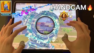 This World Ranker Player🔥 Best 6finger HANDCAM iPad Pro M2 chip‼️  Solo vs Squad  PUBG MOBILE [upl. by Mllly]