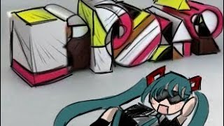 Hatsune Miku canta quotDoble Identidad  El Cuarteto De NosquotIACover [upl. by Naelcm613]