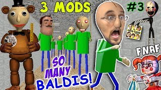 BALDIs BASICS of FNAF EDUCATION amp CLONING MOD  IM BALDI vs Principal FGTEEV Cheat Escape 3 [upl. by Omrellig936]