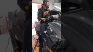 Kymco AK 550 Dyno [upl. by Arahset]