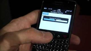 BlackBerry Presenter Live Demo  CES 2010 [upl. by Butta361]