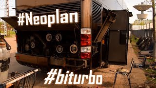 LOUD Neoplan V8 Biturbo Engine Mercedes OM442LA [upl. by Asillam968]