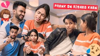 Prank On Rishab Khan part 1  Prank Video chotanawab cuteshivani05 [upl. by Renner]