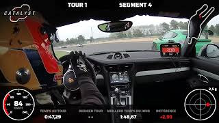 one fun lap 991 gt31 vs cayman gt4 rs [upl. by Sawtelle353]