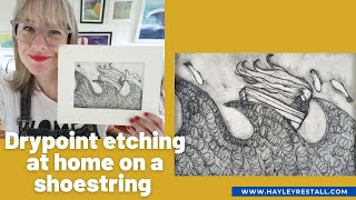 Drypoint Etching at home on a shoestring [upl. by Link660]