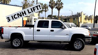 Duramax Gets Leveling Kit Install [upl. by Aehsat174]