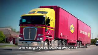 Linfox Truck Safety Series  Callum talks fatigue and sharing the road in the final of four videos [upl. by Wexler]