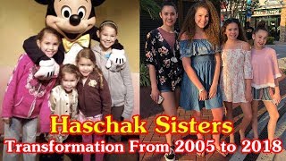 Haschak Sisters transformation from 2005 to 2018 [upl. by Cheney]