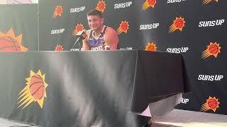 Phoenix Suns guard Grayson Allen on bulking up to 230 pounds [upl. by Dituri]