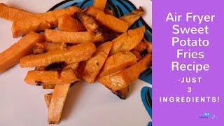 Air Fryer Sweet Potato Fries Recipe [upl. by Mavra527]