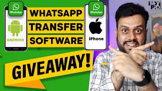 GIVEAWAY WhatsApp Transfer From Android to iPhone  FREE License iCarefone by Tenorshare  iMDY Pro [upl. by Harberd]