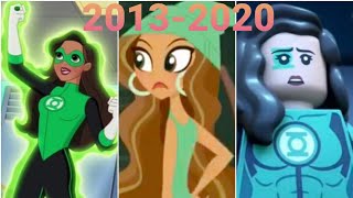 Jessica Cruz Evolution in Cartoons movies and Video Games 20132020 Green Lantern DC Comics [upl. by Ylicic]