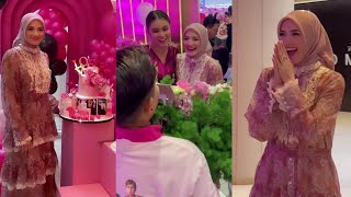 FAZURA SEMPAT TANYA TUDUNG OK TAK MASA BERGAMBAR MINI LANA BAGI HADIAH JAMBANGAN BUNGA GERGASI [upl. by Lovato]