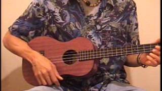 Clawhammer Ukulele Part 4  Double C Tuning 1 [upl. by Solracesoj]