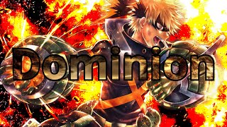 My hero academia  bakugo AMV dominion skillet [upl. by Stefano]