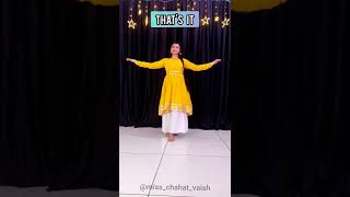 Barso Re Tutorial  Insta Viral Reel  Chahat Vaish barsoredance easydancesteps instareels [upl. by Aiekahs721]