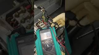 Ampere Check without load Motor 3phase Delta [upl. by Nwahsel]