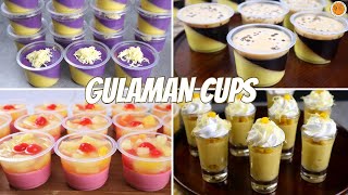 4 EASY GULAMAN DESSERTS IN A CUP  Mortar and Pastry [upl. by Gilud]