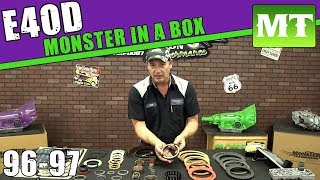 E4OD 9697 Monster In A Box Rebuild Kit  Monster Transmission [upl. by Halilak]