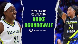 Arike Ogunbowale 2024 Highlights Vol 1  WNBA Hoops [upl. by Nylinnej]