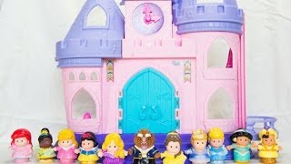 FisherPrice Little People Disney Princess Songs Palace Play Set  Kinder Playtime [upl. by Akirdnuhs]