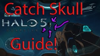 Halo 5 Catch Skull Location Enemy Lines Skull Guide [upl. by Matland842]