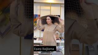 Eşarp Nasıl Bağlanır şalbağlama hijabtutorial tesettür [upl. by Jahn]