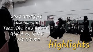 2024 GOYOKAI Tournament Team Div 2nd round GSK A vs SFK C  Highlights [upl. by Euton]