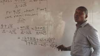 SURD 3 Rationalization of surds Radical Equations [upl. by Leciram]