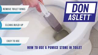 How to Use a Pumice Stone by Don Aslett [upl. by Linnet]