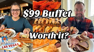 Most Expensive Buffet in Las Vegas  Is it Worth it [upl. by Atiras184]