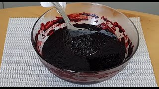 Конфитюр из черники за 2 минДля прослойки тортов или просто к чаюRecette de confiture [upl. by Alleacim215]