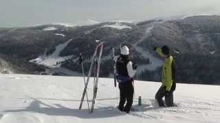 Sports dhiver en Vosges Lorraine [upl. by Yssis]