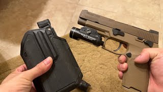 Streamlight VIR ll and holster issues with the BlackHawk Omnivore Holster [upl. by Nylecyoj935]