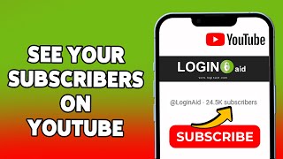 How To See Your Subscribers On YouTube 2024  Find Check Who Subscribed To You On YouTube [upl. by Gayla]