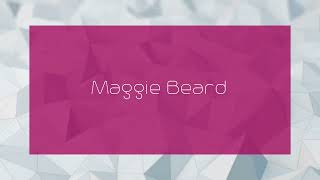 Maggie Beard  appearance [upl. by Melak]