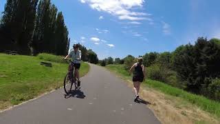 EBike Ride From Woodinville to Downtown Redmond on the Sammamish River Trail 4K Biking [upl. by Narod]