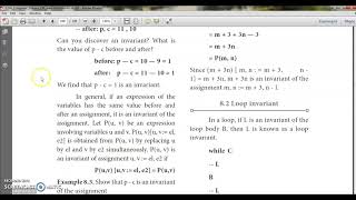 XI Standard Computer Science  Chapter 8  Invariants and Loop Invariant [upl. by Veronica]