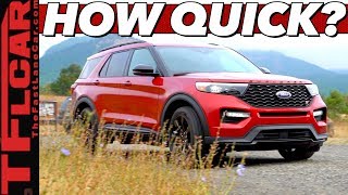 The 2020 Ford Explorer ST is a ThreeRow Hot Hatch With One Surprising Flaw [upl. by Kjersti467]