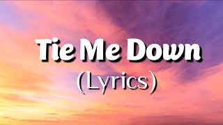 Gryffin Elley Duhé  Tie Me Down Lyrics quotHold me up tie me downquot [upl. by Hairem]