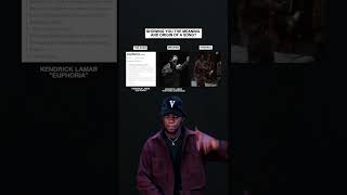 Showing You The Meaning amp Origin Of A Song Kendrick Lamar quotEuphoriaquot shorts rap kendricklamar [upl. by Hanafee]