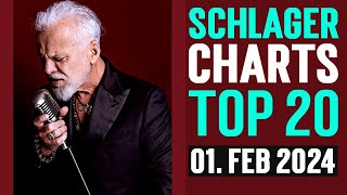 Schlager Charts Top 20  01 Februar 2024 [upl. by Beacham152]