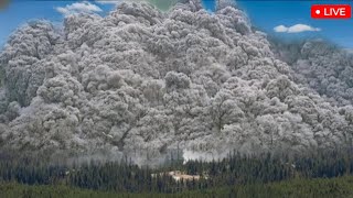 Horrible Yellowstone Volcano Erupt Recorded Live Ash Clouds and quakes Threaten Millions of Lives [upl. by Orpah107]