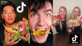 Tiktok Jelly Fruit Candy Challenge Compilation Where to BUY [upl. by Ecnal43]