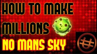 No Mans Sky  How to make MILLIONS in 30mins LARVAL CORE farming strategy [upl. by Hsirrehc412]