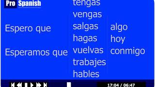 Advanced Spanish Course  Lesson 1 [upl. by Brose]