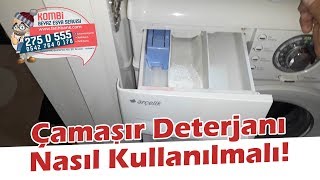 Çamaşır Deterjanı Nasıl Kullanılmalı [upl. by Yaral]