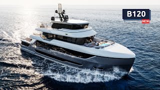 BERING 120 a NEW look at the exploration superyacht [upl. by Aniaj]