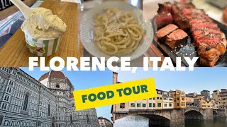 Food tour Florence Italy travel [upl. by Robina]