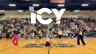 LOKD KPOP in Highschool ICY  ITZY Dance Cover at Spring Pep Rally 2024 [upl. by Meikah]